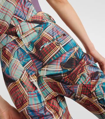 W Ray tartan virgin wool flared pants | Vivienne Westwood