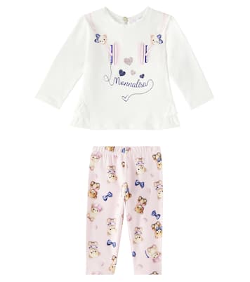 Bébé – Ensemble top et legging imprimés | Monnalisa