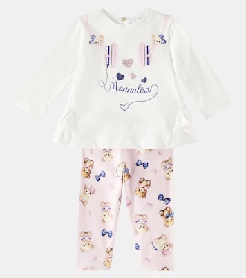 Bébé – Ensemble top et legging imprimés | Monnalisa