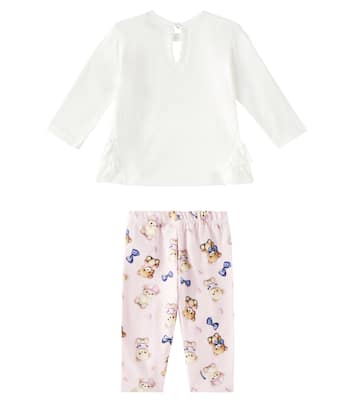 Bébé – Ensemble top et legging imprimés | Monnalisa