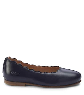 Ballerines Lauren en cuir | Chloé Kids