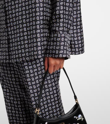 Camicia in twill di seta paisley | Prada