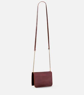 Borsa porta smartphone Cassandre in vernice | Saint Laurent