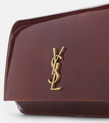 Borsa porta smartphone Cassandre in vernice | Saint Laurent