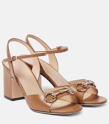 Sandali Lady Horsebit 75 in pelle | Gucci