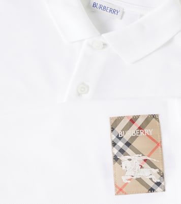 Polo EKD in cotone | Burberry Kids