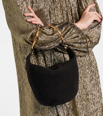 Sac Bracelet Medium en daim | Chloé