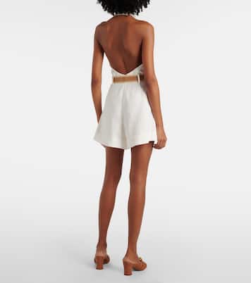 Mono Acacia de lino con cinturón | Zimmermann
