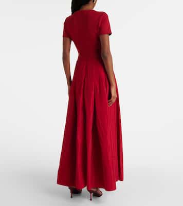 Abito lungo in grosgrain | Staud