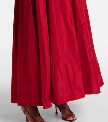 Abito lungo in grosgrain | Staud
