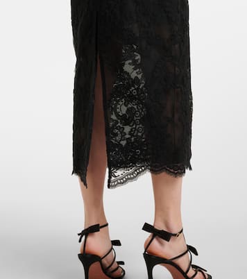 Robe midi Crush en dentelle | Zimmermann