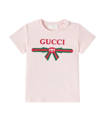 Baby printed cotton jersey T-shirt | Gucci Kids