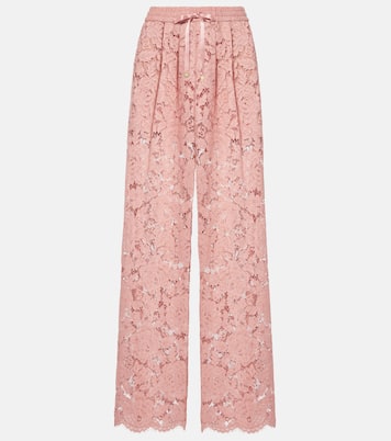 Weite Hose aus Spitze | Dolce&Gabbana