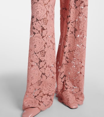 Weite Hose aus Spitze | Dolce&Gabbana