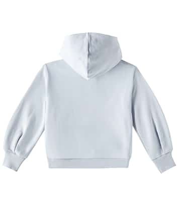 Felpa in cotone con cappuccio | Chloé Kids