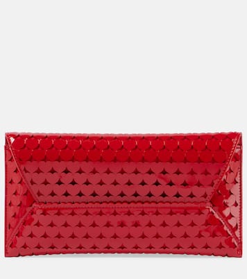 Amourose patent leather clutch | Aquazzura