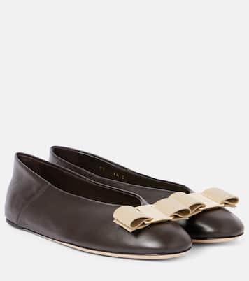 Ballerine Vara in pelle con fiocco | Ferragamo
