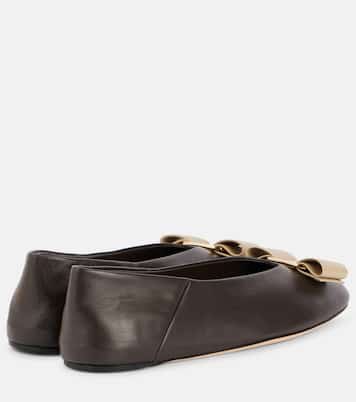 Ballerine Vara in pelle con fiocco | Ferragamo