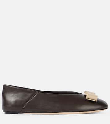 Ballerine Vara in pelle con fiocco | Ferragamo