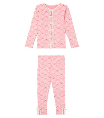 Pullover e leggings Ella in misto cotone | Konges Sløjd