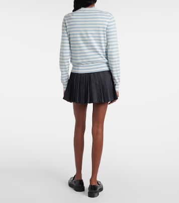 Cárdigan en mezcla de algodón a rayas | Polo Ralph Lauren