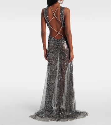 Robe Dalie mi Pailletten | Isabel Marant