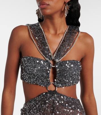 Robe Dalie mi Pailletten | Isabel Marant