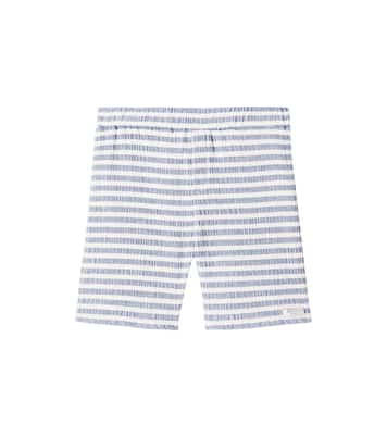 Shorts in misto cotone a righe | Donsje