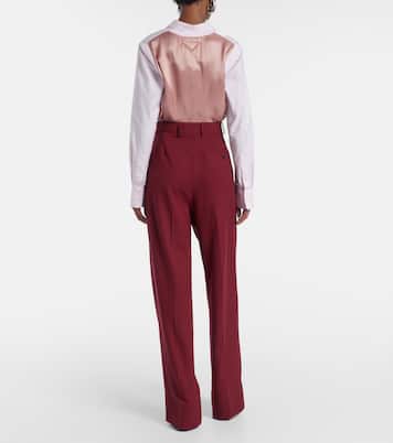 Wool straight pants | Stella McCartney