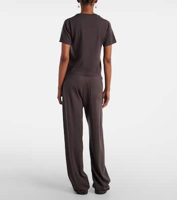 T-shirt N°267 Tina in cotone e cashmere | Extreme Cashmere