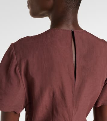 Paula's Ibiza - Abito midi con fiocco | Loewe
