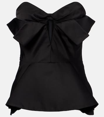 Top a corsetto con fiocco | McQueen