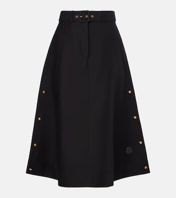 Cotton midi skirt | Moncler