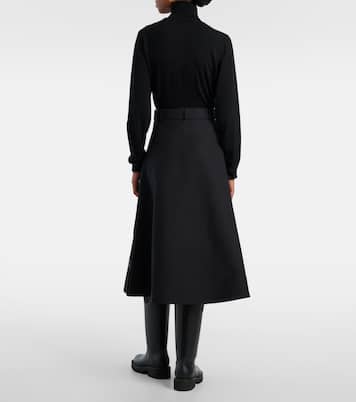 Cotton midi skirt | Moncler