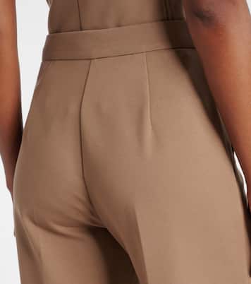 Pantalon ample Biada à taille haute | Max Mara