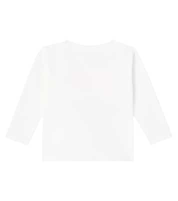 T-shirt in jersey di cotone con stampa  | Stella McCartney Kids