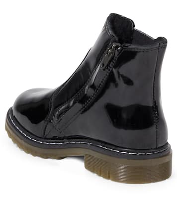 Sid Jodzip patent leather Chelsea boots | Pom d'Api