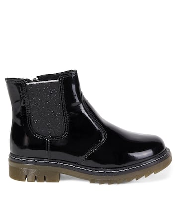 Sid Jodzip patent leather Chelsea boots | Pom d'Api