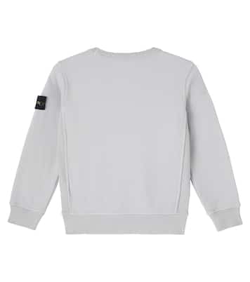 Sudadera de jersey de algodón | Stone Island Junior