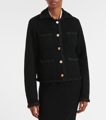 Wool and cashmere cardigan | Jardin des Orangers