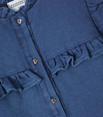 Blusa Nicole de denim de algodón | Cozmo