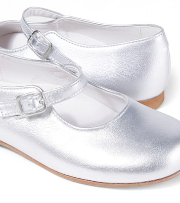 Leather Mary Jane flats | La Coqueta