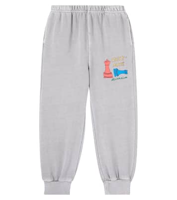 Check Mate cotton jersey sweatpants | Jellymallow