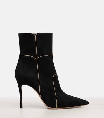 95绒面革及踝靴 | Gianvito Rossi