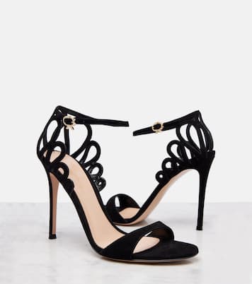 105 suede sandals | Gianvito Rossi