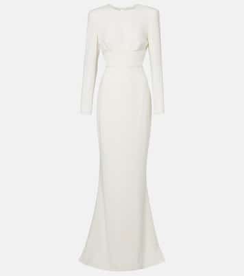 Bridal crêpe gown | Stella McCartney