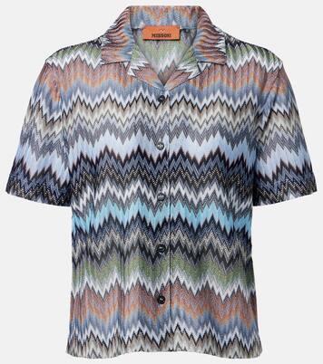 Zigzag intarsia shirt | Missoni
