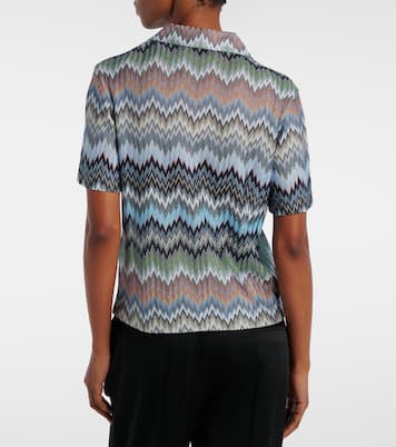 Zigzag intarsia shirt | Missoni