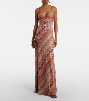 Chevron maxi dress | Missoni