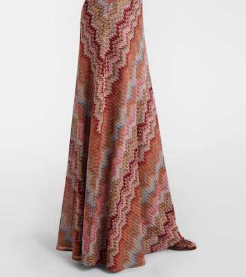 Chevron maxi dress | Missoni
